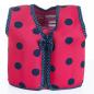 Preview: konfidence-kinder-schwimmweste-pink-mit-punkten-18-36-monate-pink-gelb.jpg